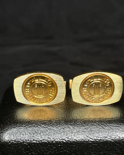 دکمه سراستین یادبود بانک پارس اکبند با جعبه فابریک