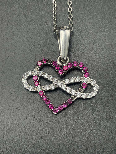 اویز و گردنبند زنانه نقره اب رادیوم