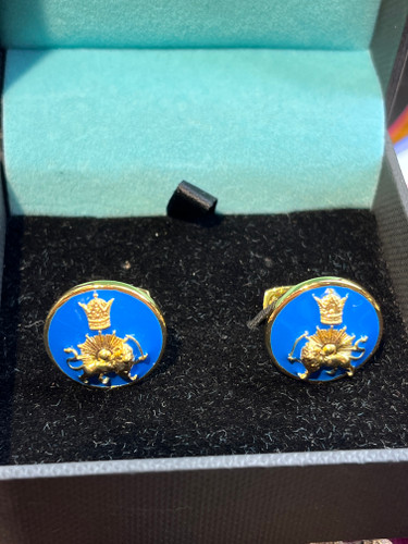 دکمه سردست شیرو خورشید ساخت امریکا جدید